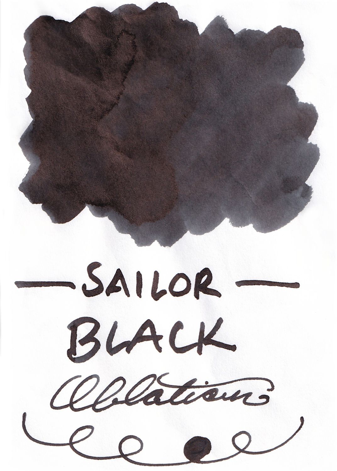 Sailor Black Bottled Ink (50ml)