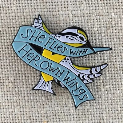 She Flies Pin