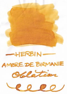 J. Herbin Ambre De Birmanie Bottled Ink (30ml)