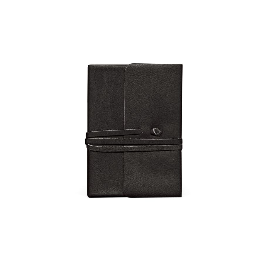 Journalino Small Black Leather Journal