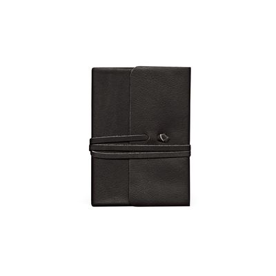 Journalino Small Black Leather Journal