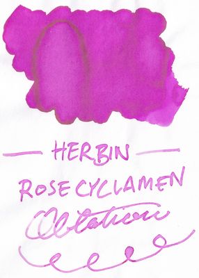 J. Herbin Rose Cyclamen Bottled Ink (30ml)