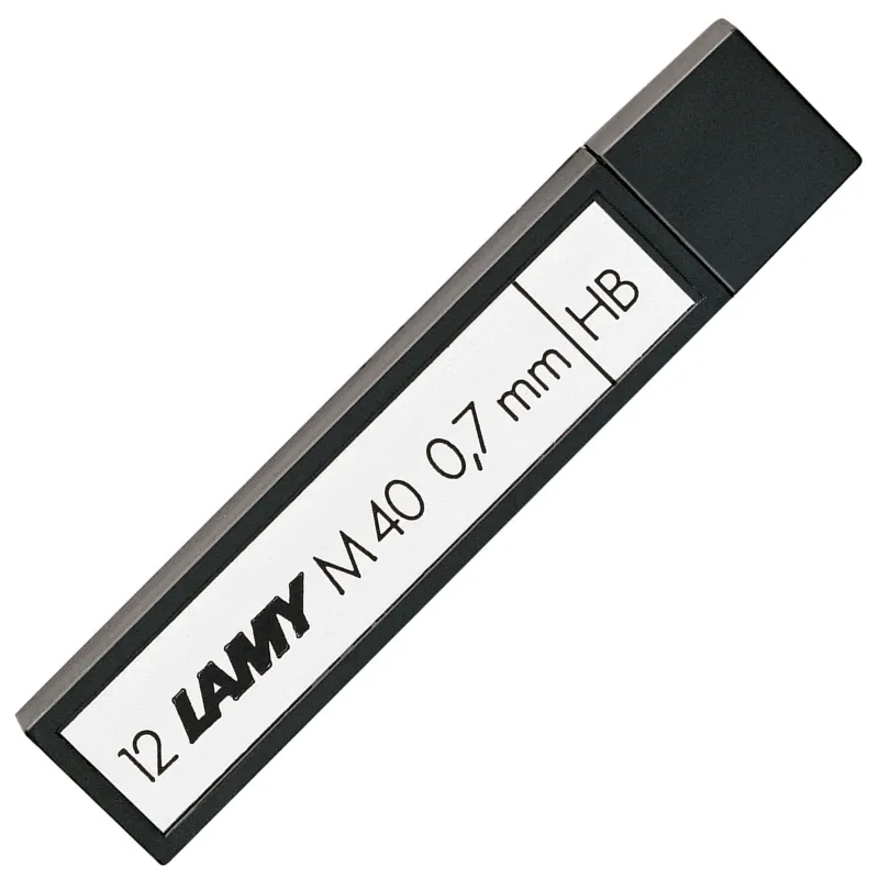 Lamy M 40 Mechanical Pencil Lead Refills - HB 0.7mm