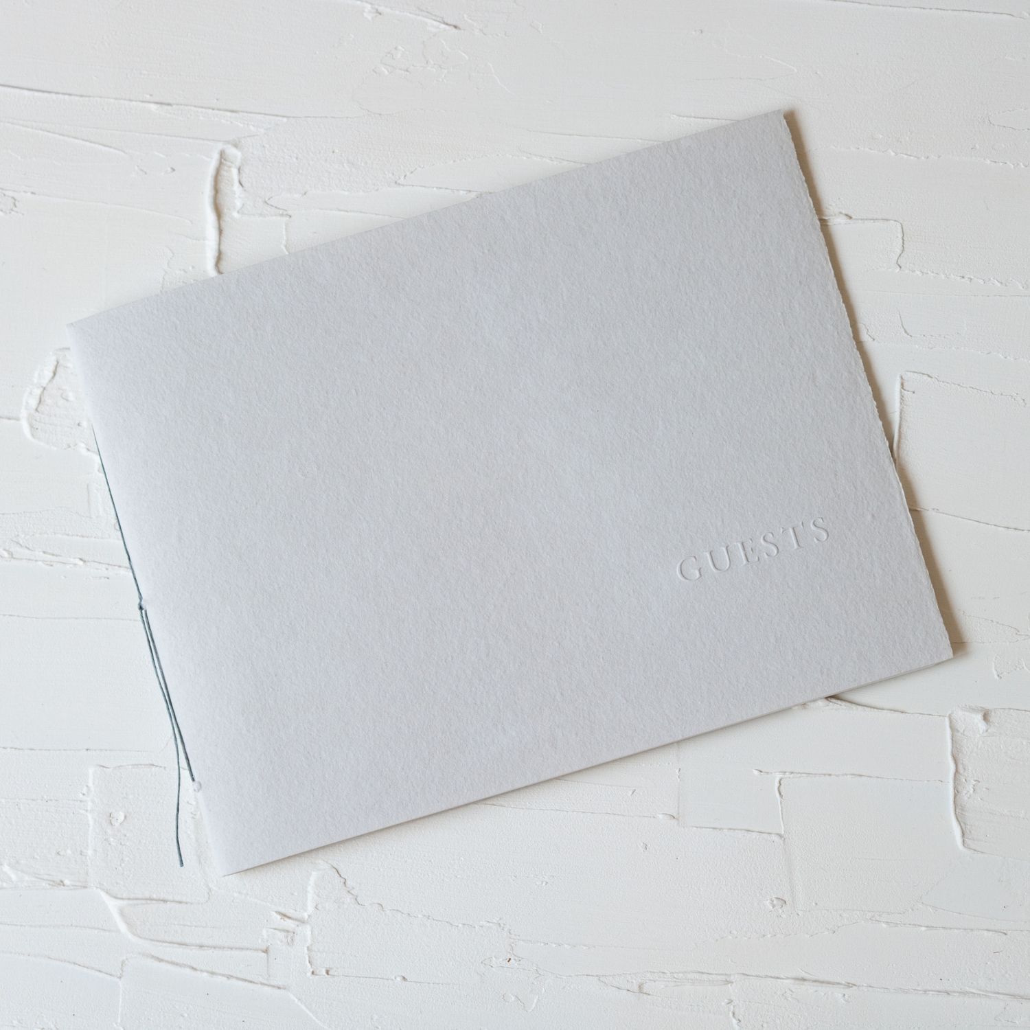 Oblation Stone Handmade Paper Guest Book