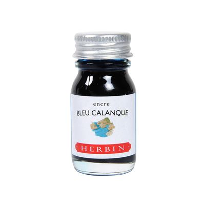 J. Herbin Bleu Calanque Bottled Ink (10ml)