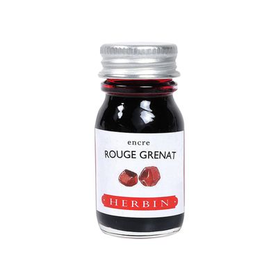 J. Herbin Rouge Grenat Bottled Ink (10ml)