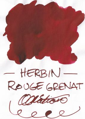 J. Herbin Rouge Grenat Bottled Ink (10ml)