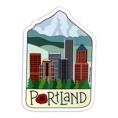 Portland City Sticker