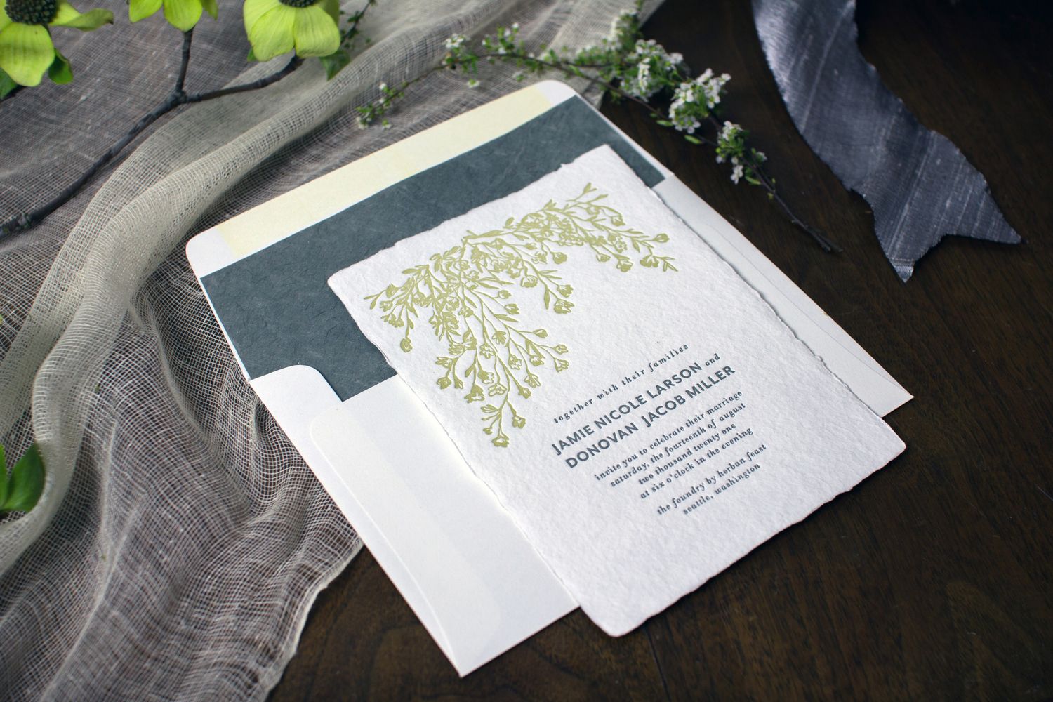 Jamie Wedding Invitation