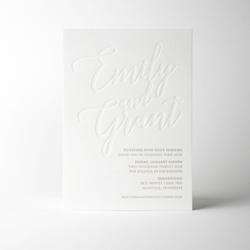 Emily Wedding Invitation