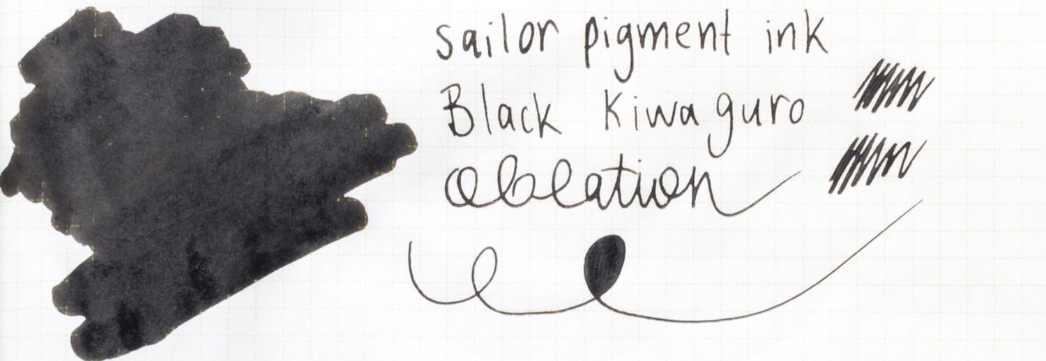 Sailor Kiwaguro Pigment Black Ink Cartridges