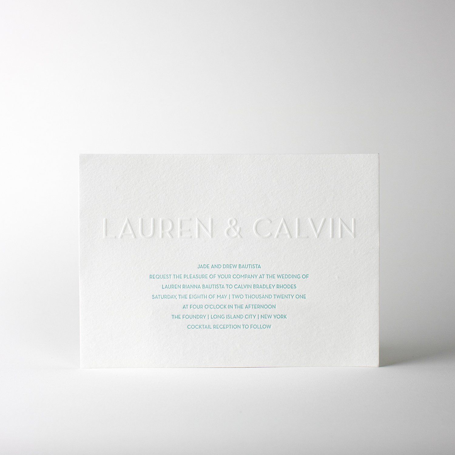 Lauren Wedding Invitation