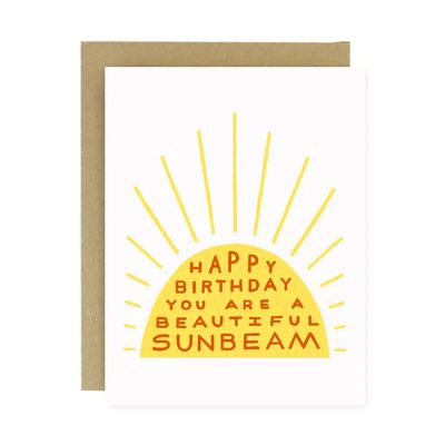 Birthday Sunbeam Card