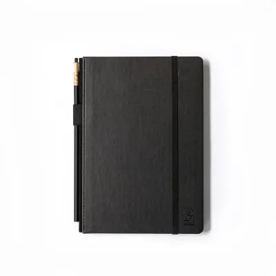 Blackwing Medium Slate Notebook - Black, Ruled