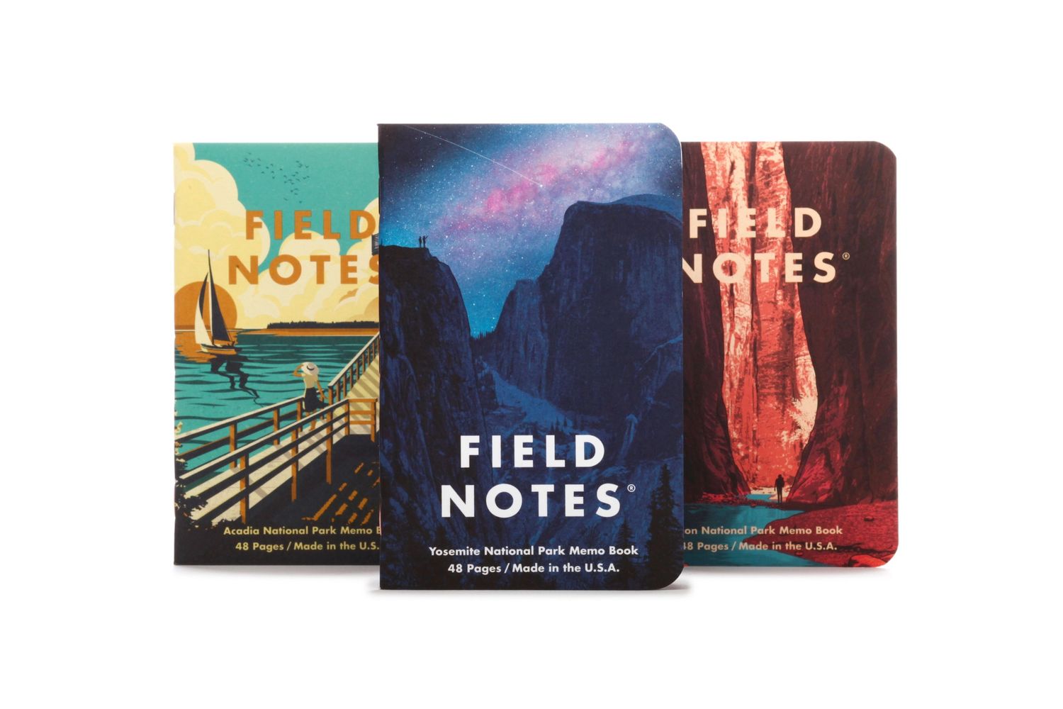 Field Notes National Parks Series A 3-Pack