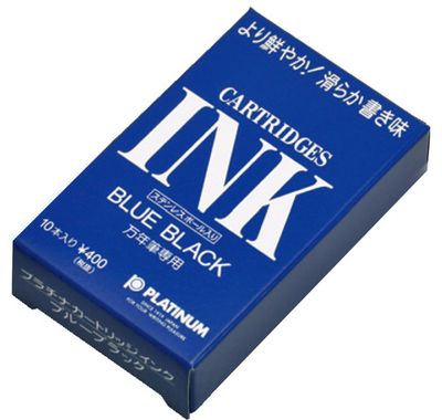 Platinum Preppy Ink Cartridges - Blue-Black (pack of 10)