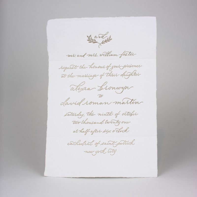 Alexia Wedding Invitation