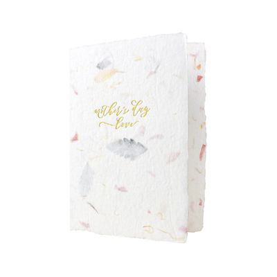 Mother's Day Love in Flowers Letterpress Card