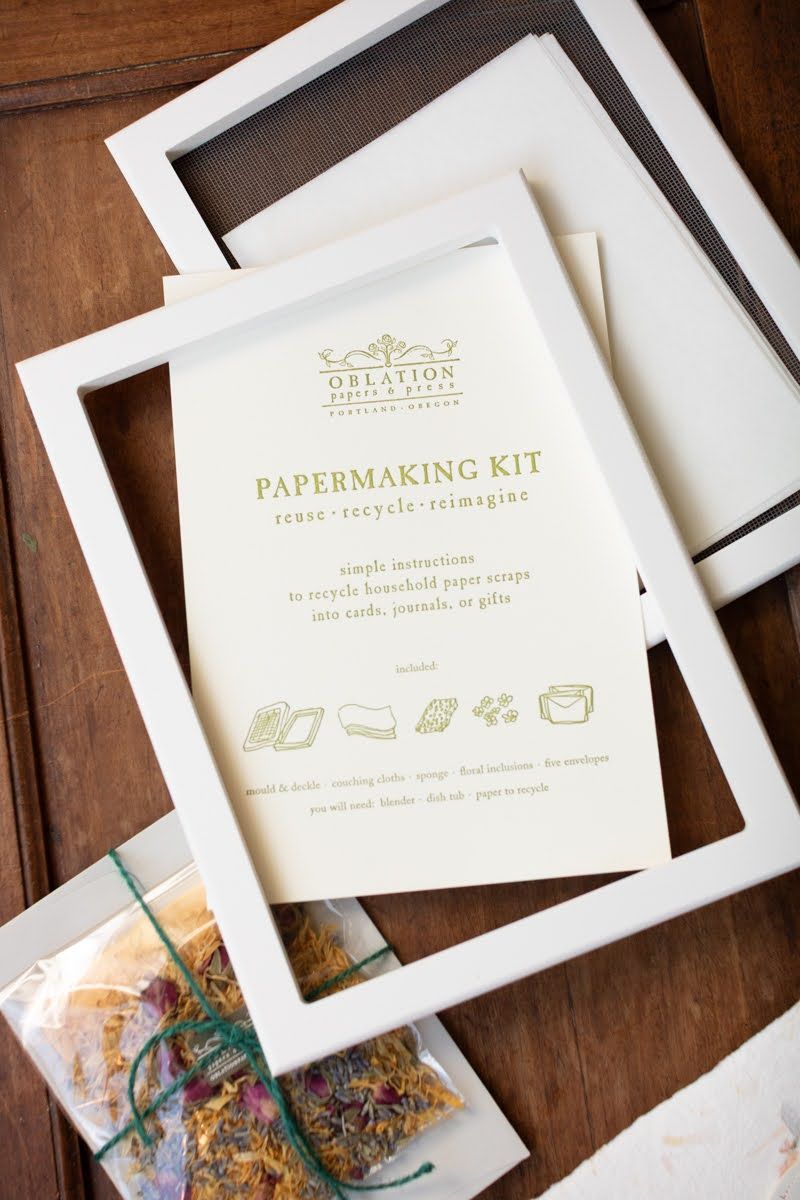 Oblation Paper Making Kit
