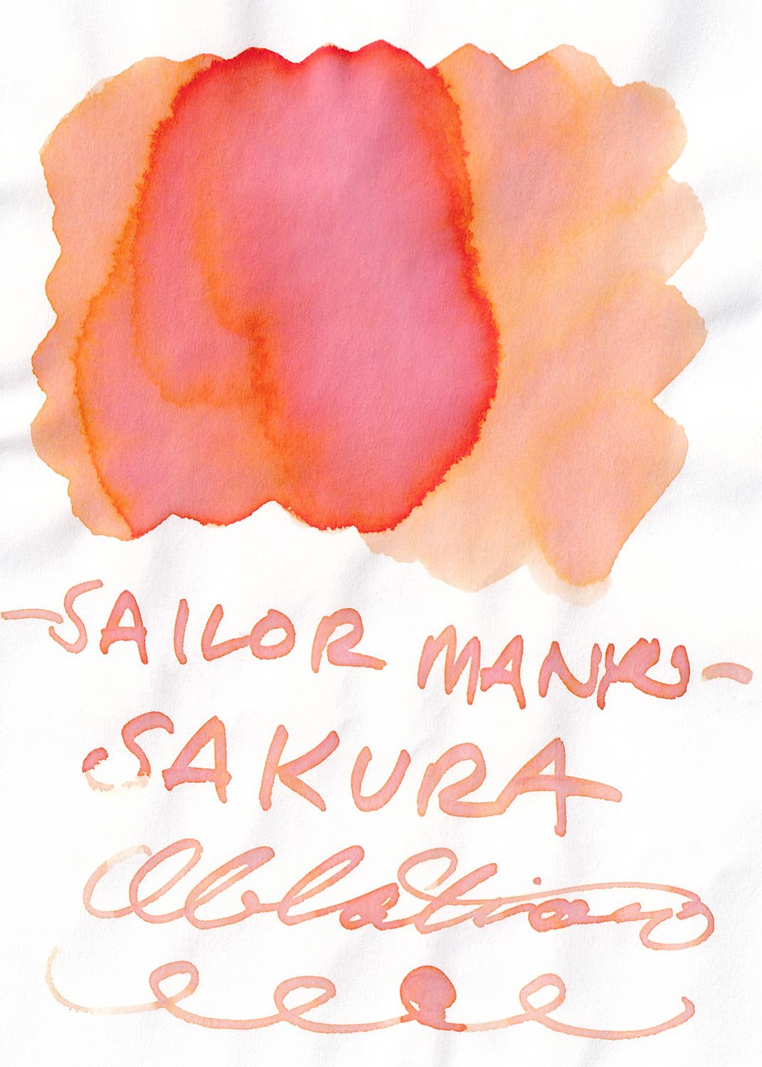 Sailor Manyo Sakura Bottled Ink (50ml)