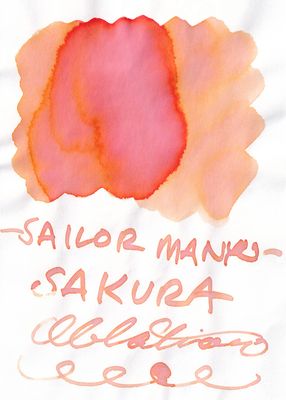 Sailor Manyo Sakura Bottled Ink (50ml)