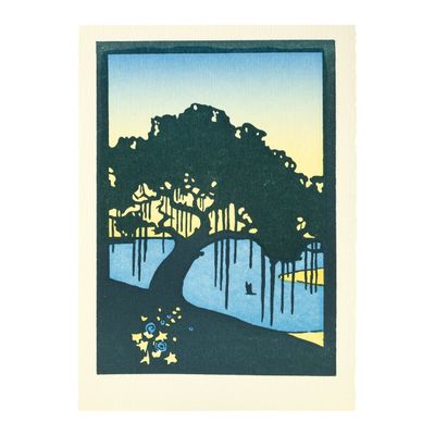 Live Oak Letterpress Card