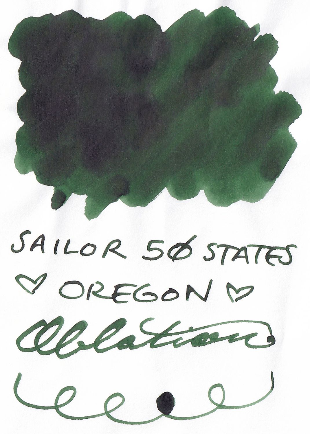 Sailor USA States Oregon Bottled Ink (20ml)