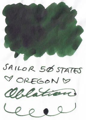 Sailor USA States Oregon Bottled Ink (20ml)