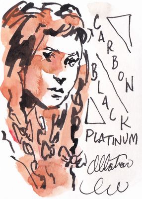 Platinum Carbon Black Bottled Ink (60ml)