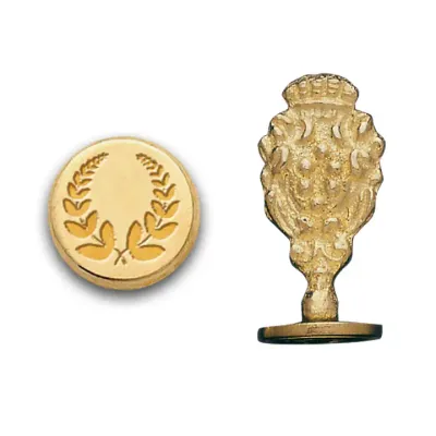 Florentine Wax Stamp - Laurel Wreath