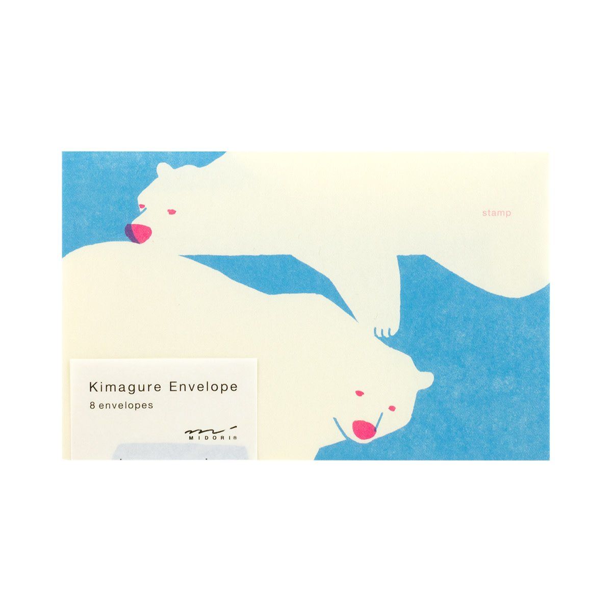 Midori MD Kimagure Polar Bear Envelopes