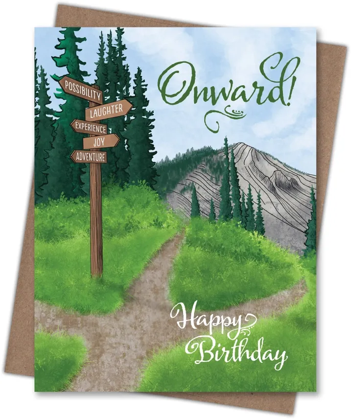 Onward! Birthday Card