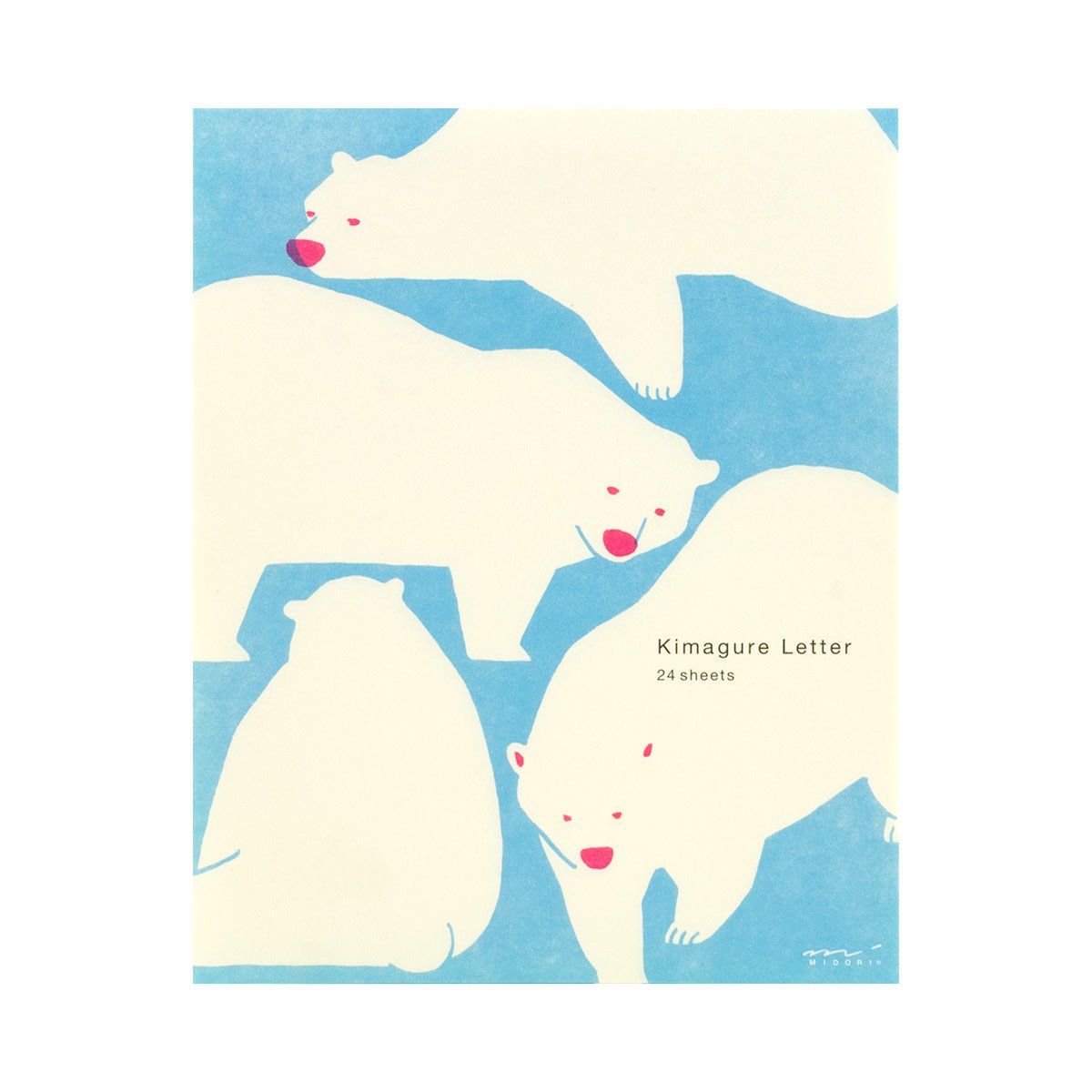 Midori MD Kimagure Polar Bear Letter Sheets