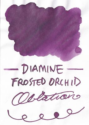 Diamine Shimmer Frosted Orchid Bottled Ink (50ml)