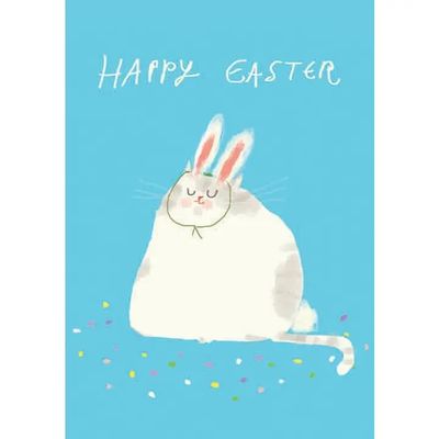 Easter Cat Easter Card