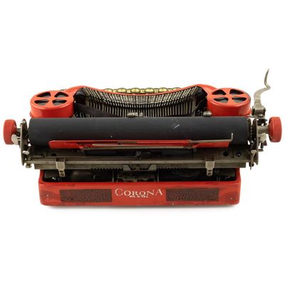 Corona Model 4 Scarlet Typewriter (1927)