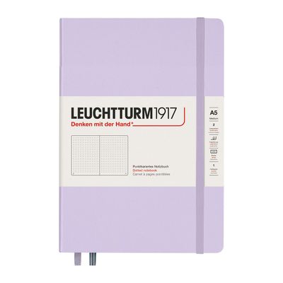 Leuchtturm1917 - A5 Soft Cover Notebook - Lilac, Dotted
