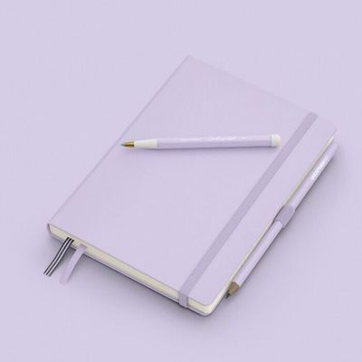 Leuchtturm1917 A5 Medium Softcover Notebook - Lilac, Dotted