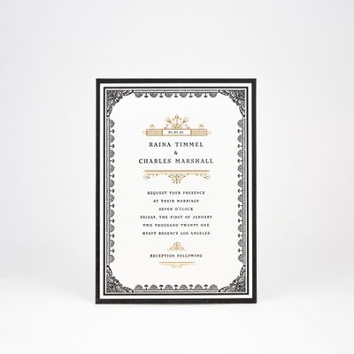 Raina Wedding Invitation