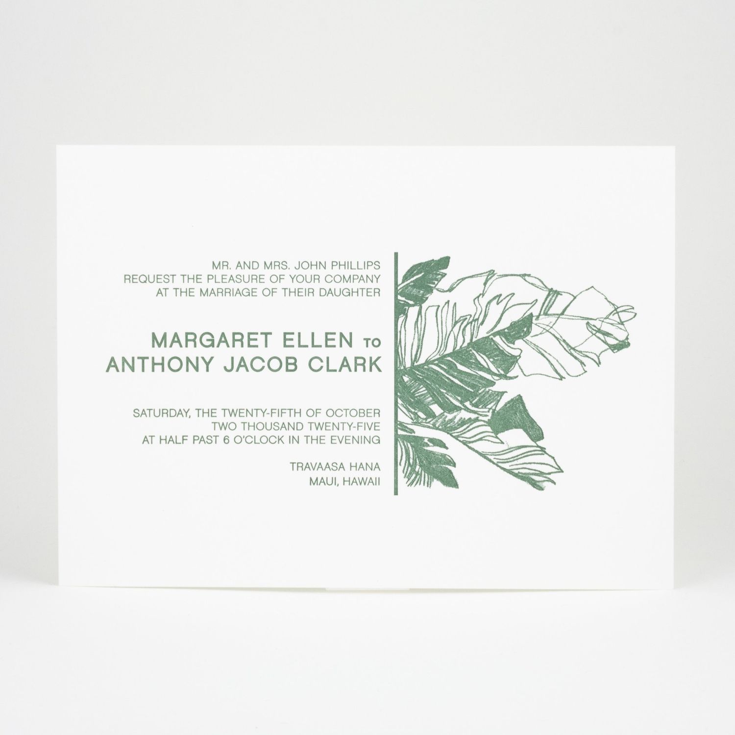 Margaret Wedding Invitation