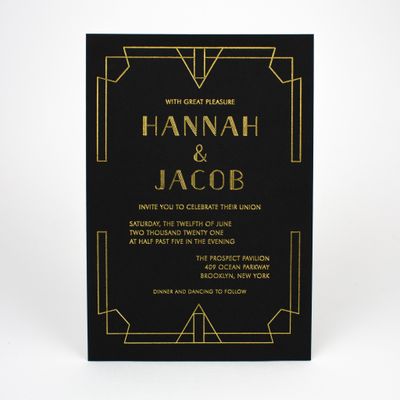 Hannah Wedding Invitation