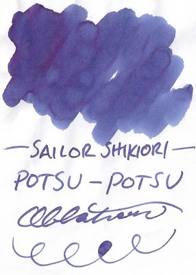 Sailor Shikiori Potsupotsu (Winter Rain) Bottled Ink (20ml)