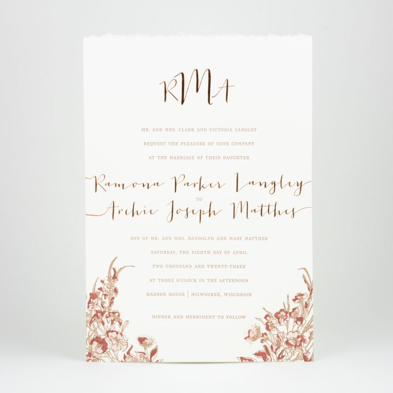Ramona Wedding Invitation