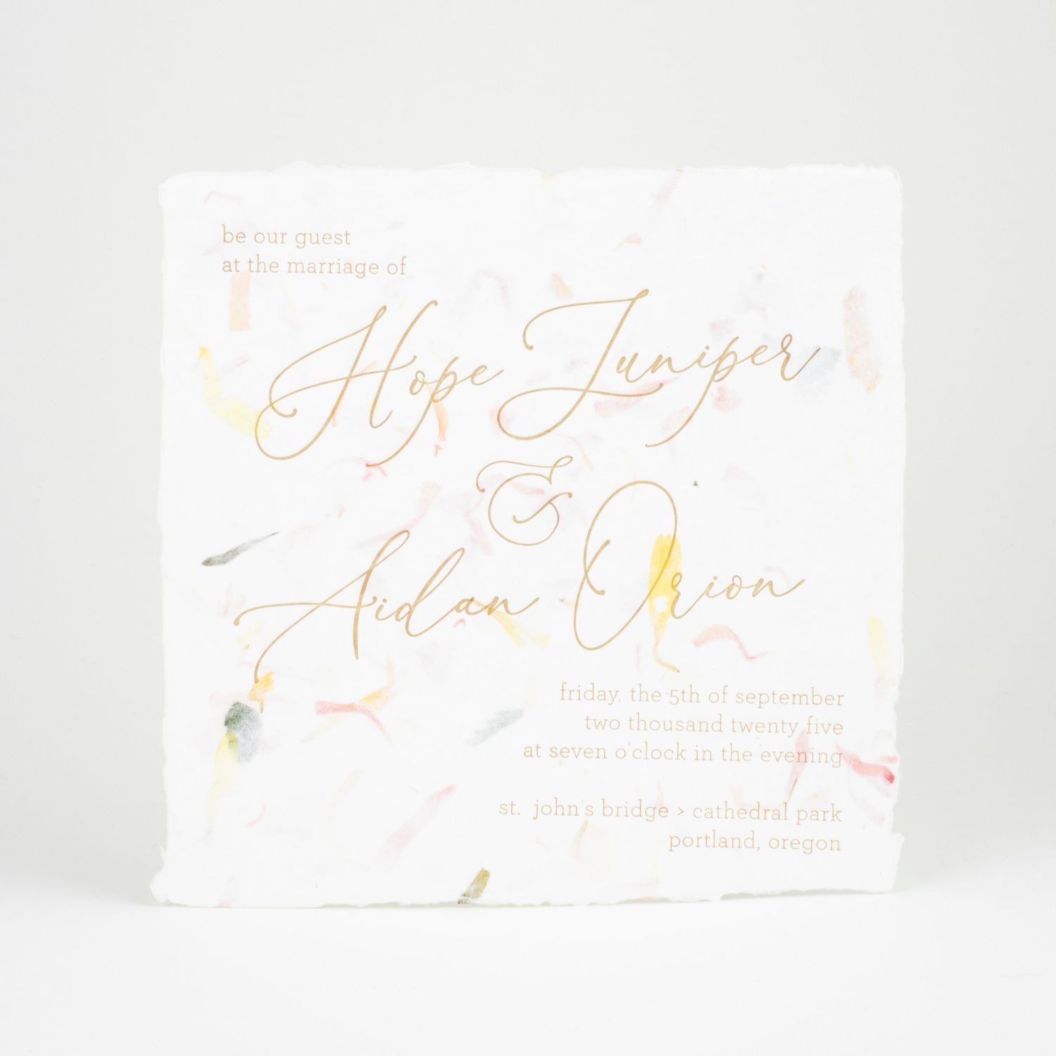 Hope Wedding Invitation