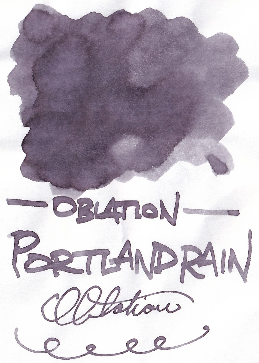 Oblation Portland Rain Bottled Ink  (30ml)