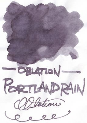 Oblation Portland Rain Bottled Ink  (30ml)