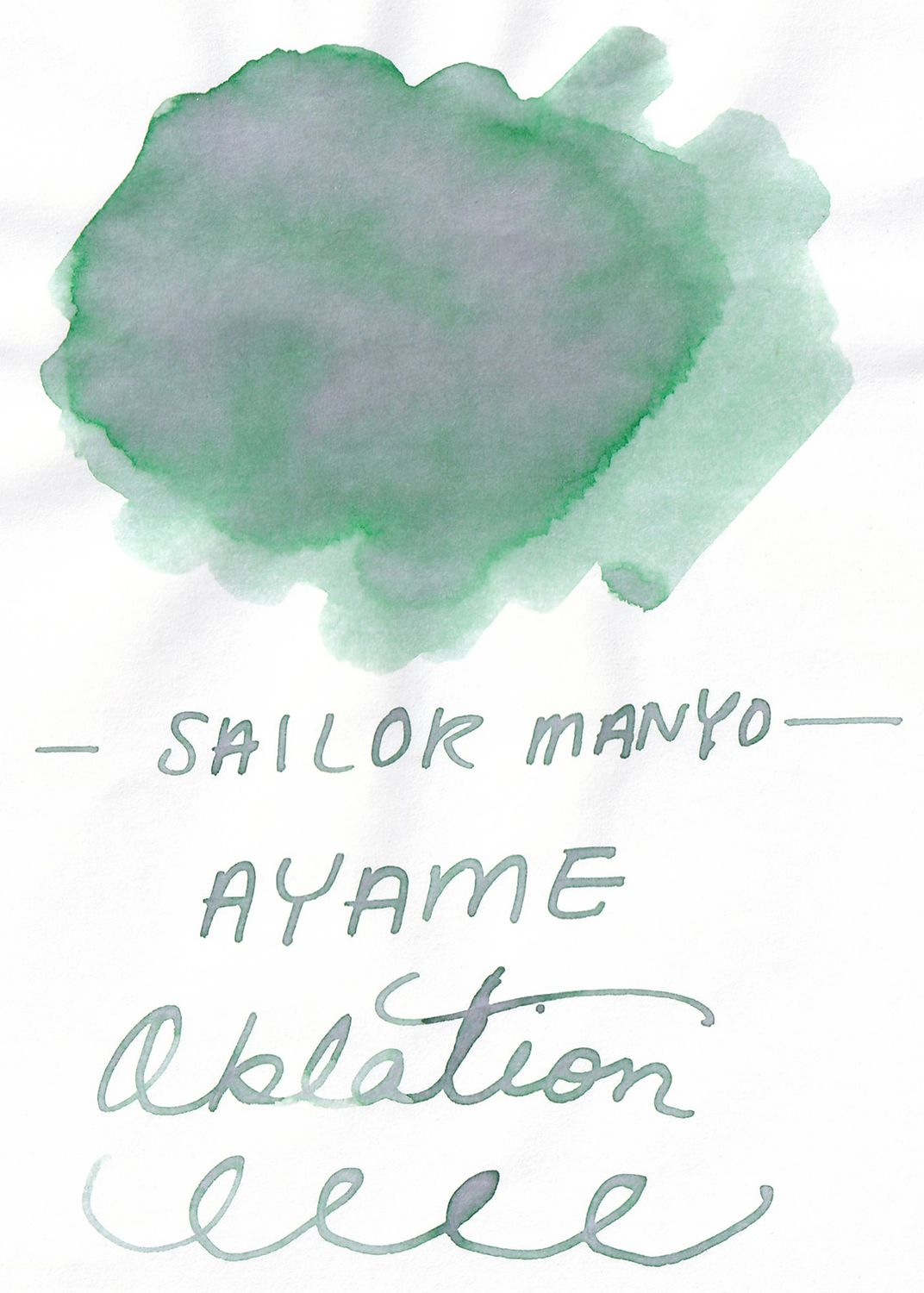 Sailor Manyo Ayame Bottled Ink (50ml)