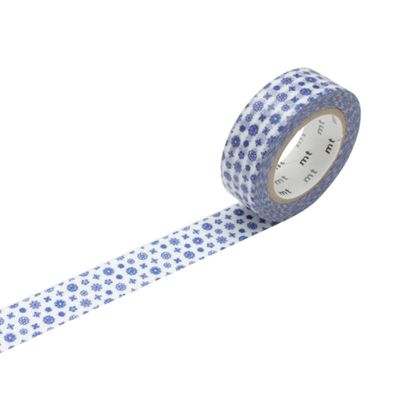 mt Mini Flower Blue Washi