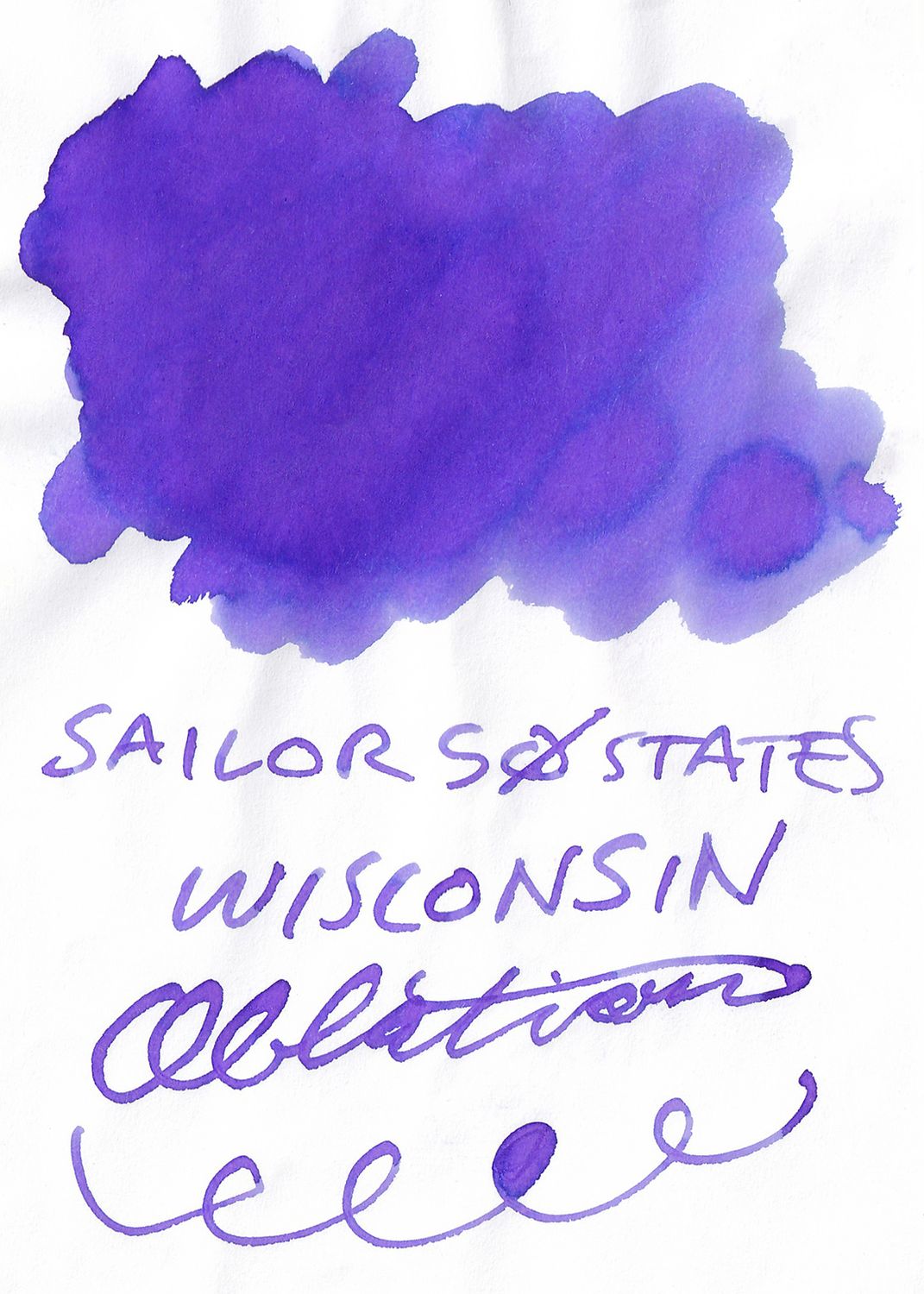 Sailor USA States Wisconsin Bottled Ink (20ml)