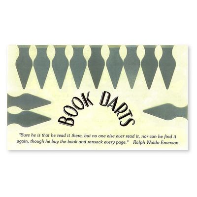 Stainless Book Darts (pack of 12)